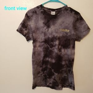 Ripndip lord nermal black tie dye tee shirt